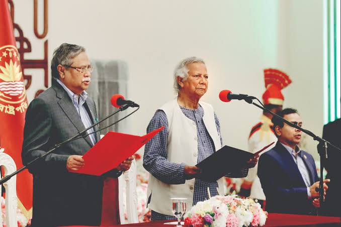 Bangladesh: Muhammad Yunus takes oath